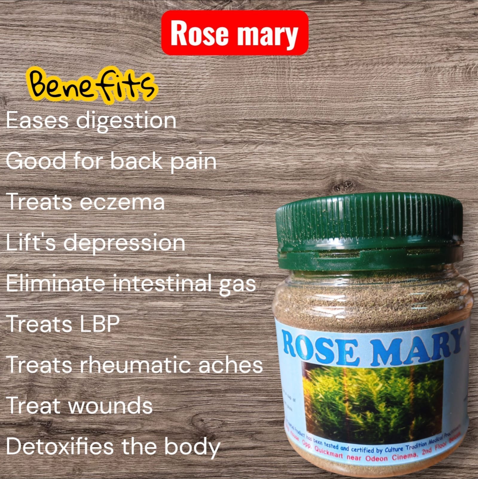 Rosemary Powwder
